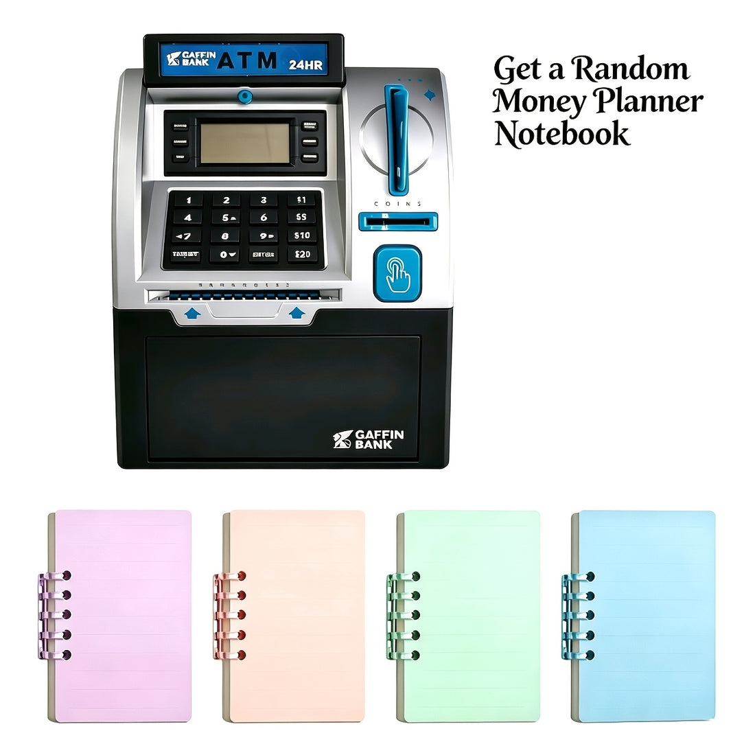 electronic bank set debit card cash scanning function