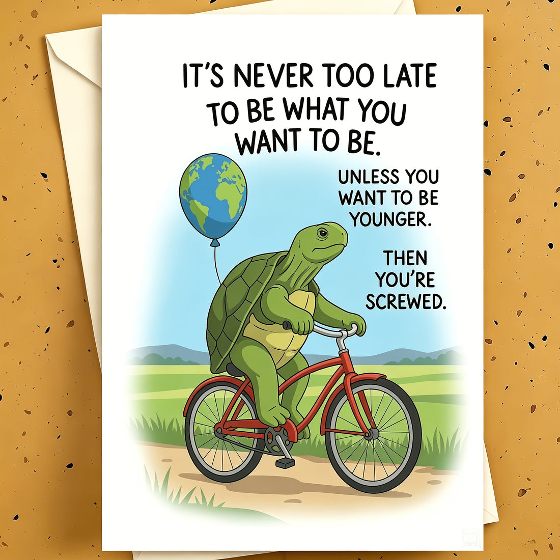 1 birthday greeting card friends colleagues