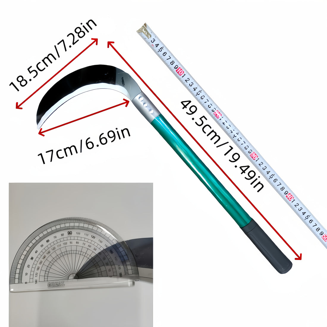 viral green pattern sharp blade mowing balancing
