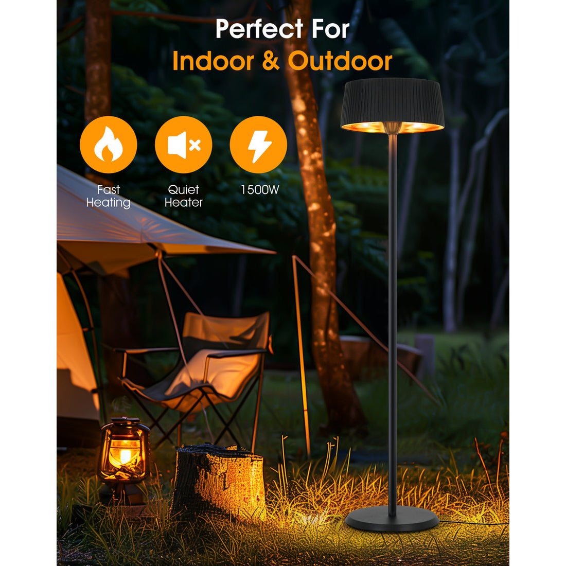 Electric Freestanding Patio Heater