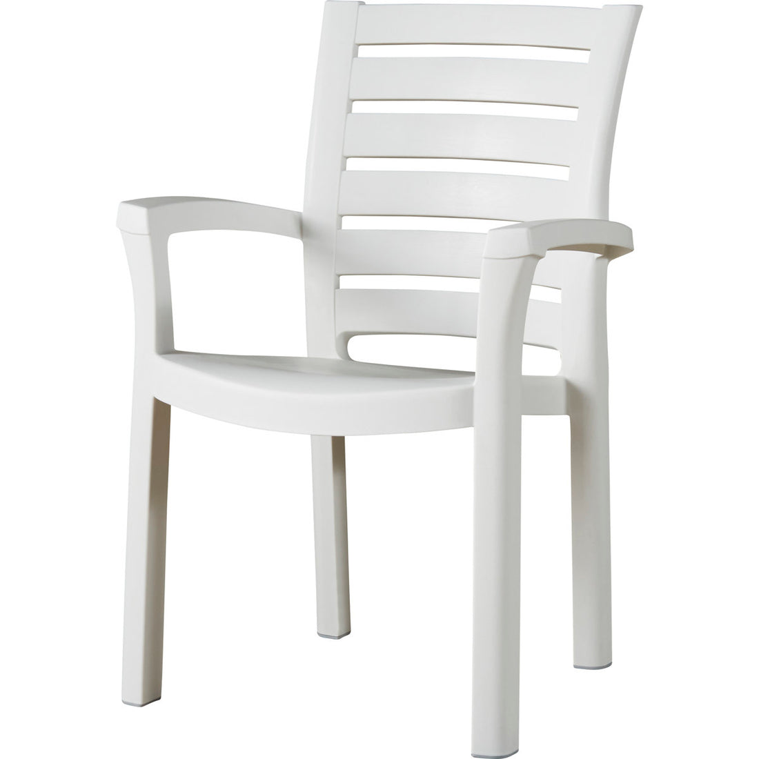 Isabell Stacking Patio Dining Armchair (Set of 2)