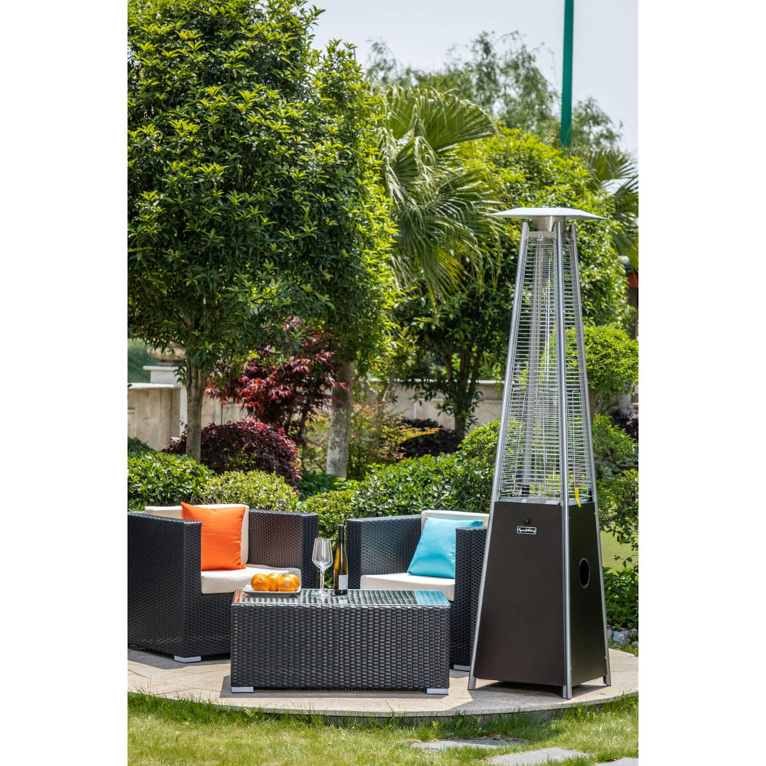 Quartz Glass Tube Patio Heater-Mocha