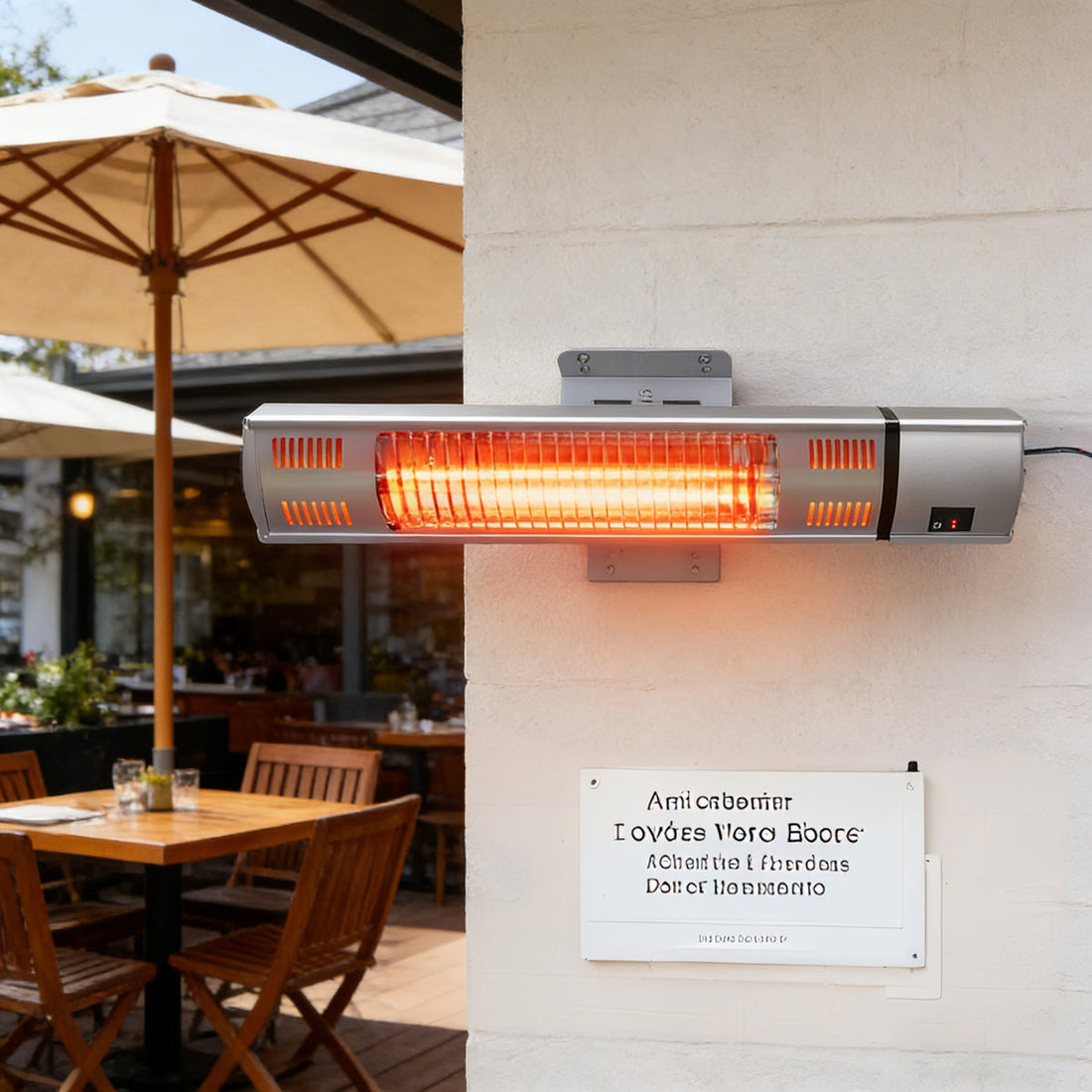 Stainless Steel Ceiling-Mounted Household Electric Heater