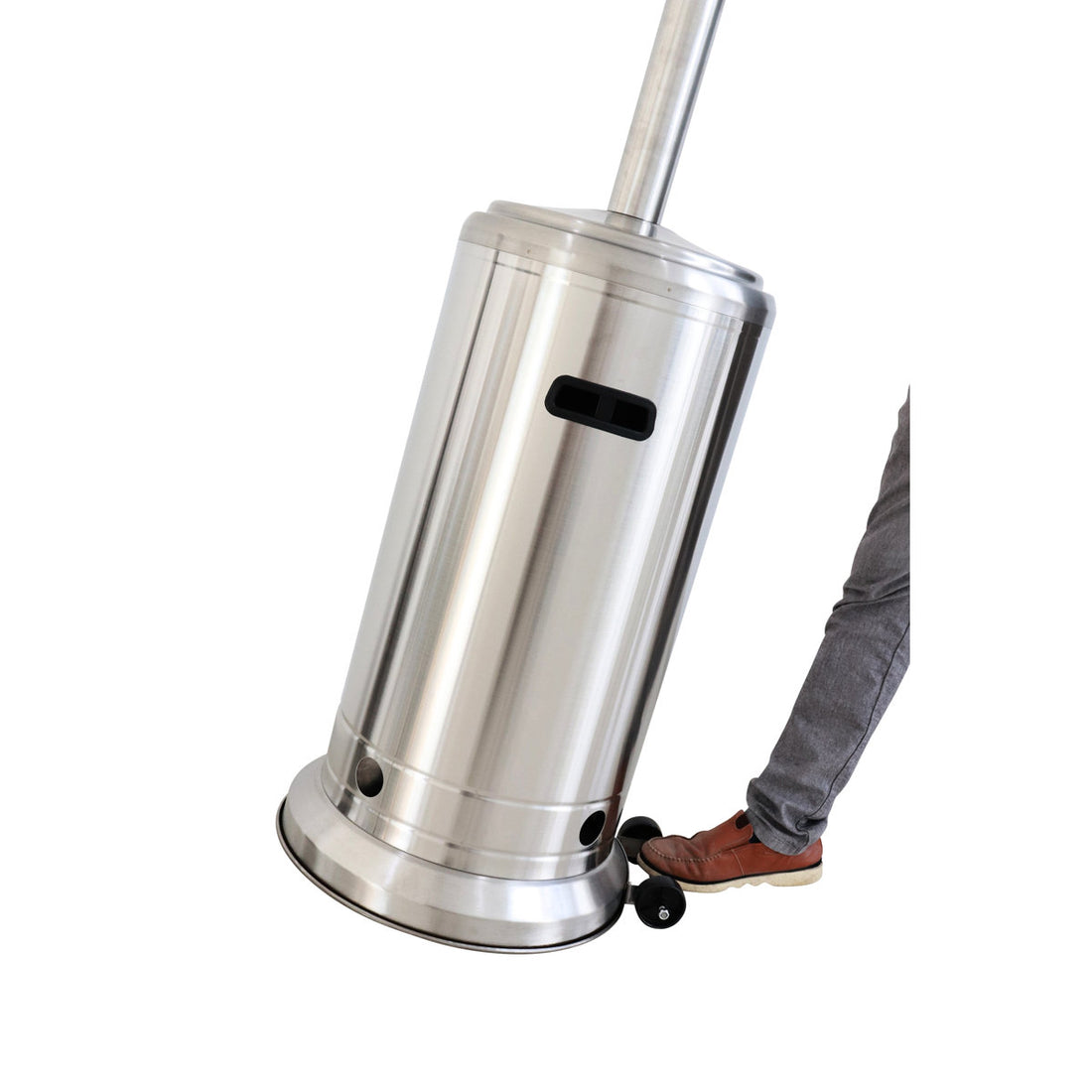 Stainless Steel Patio Heater With 46000 - Gray, Energy Heating Consistent Heat Supply