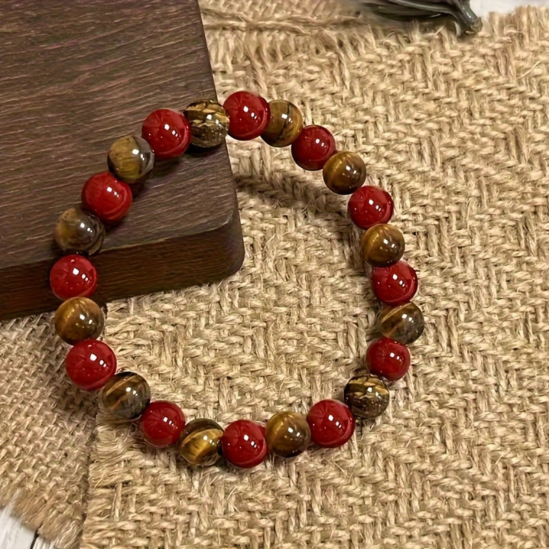 1pc bohemian tigers eye birthstone bracelet