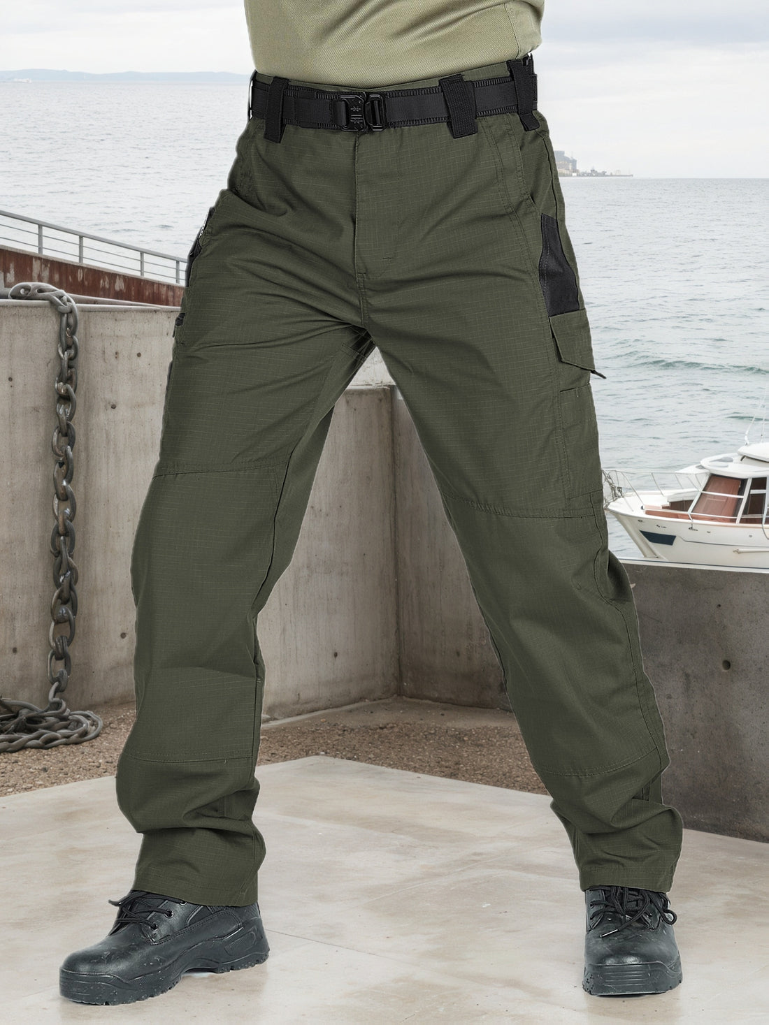 2 pc mens casual cargo pants lightweight cargo