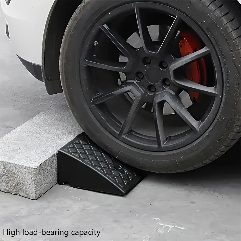 2pcs car sidewalk ramp portable ramp suitable