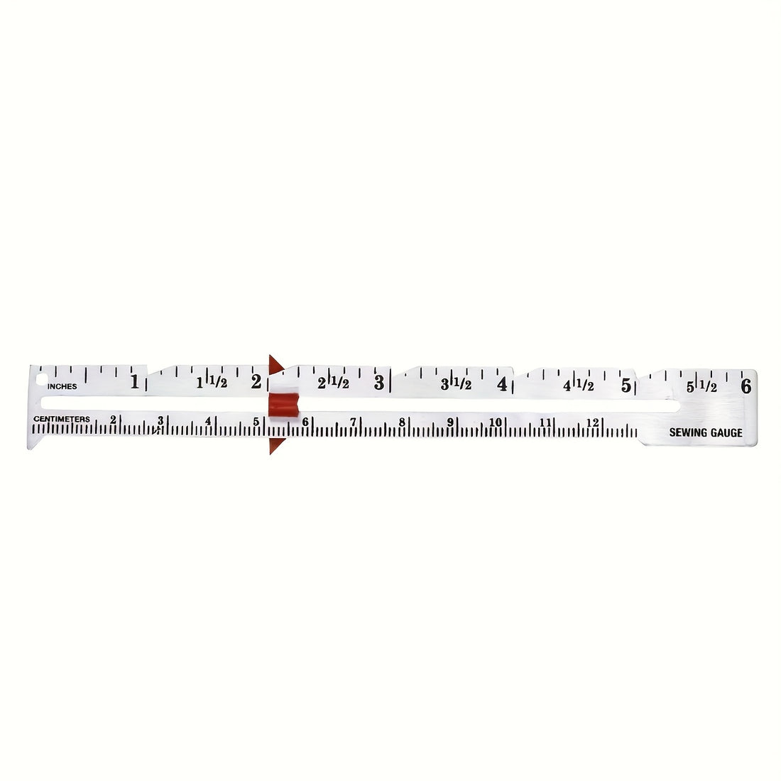 handmade ruler metal edge measuring sewing tool