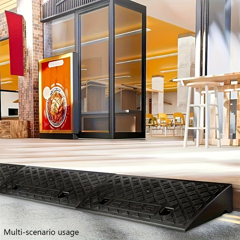 2pcs car sidewalk ramp portable ramp suitable