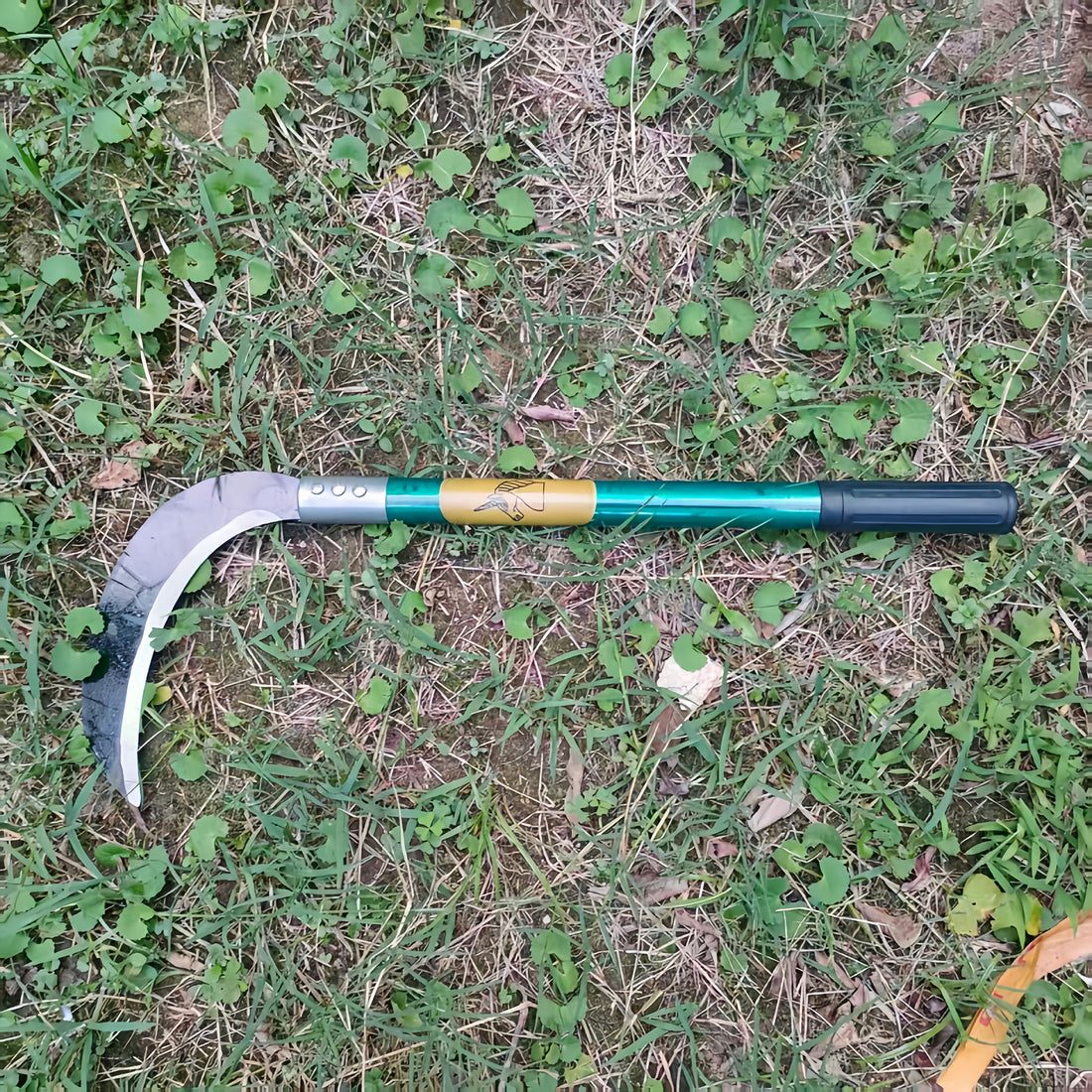 viral green pattern sharp blade mowing balancing