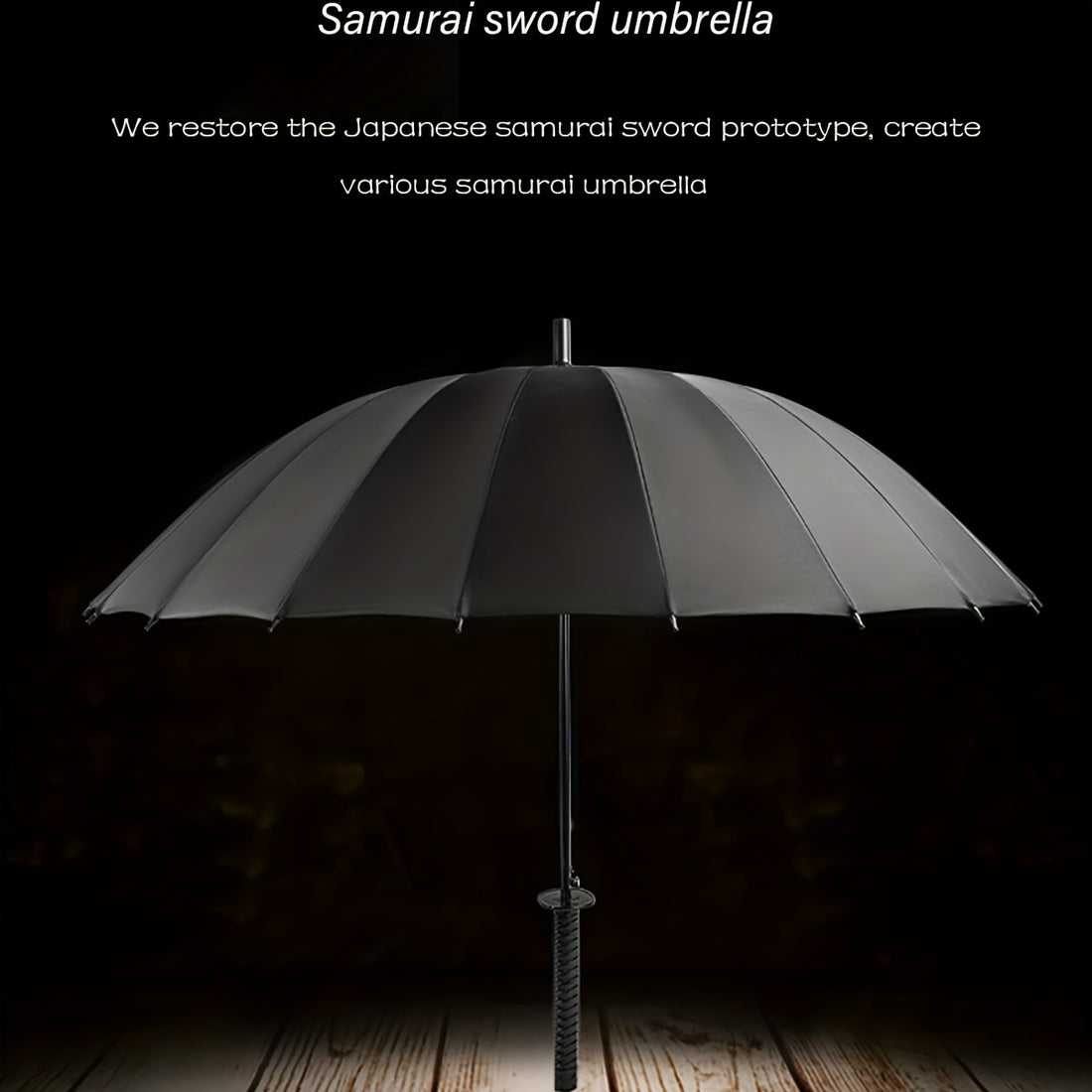 sword umbrella auto open close