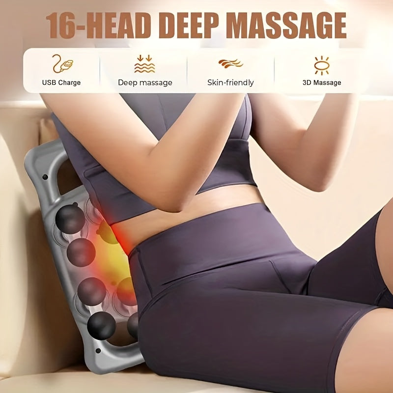 16 drive fascia gun muscle massager gun 9 gears