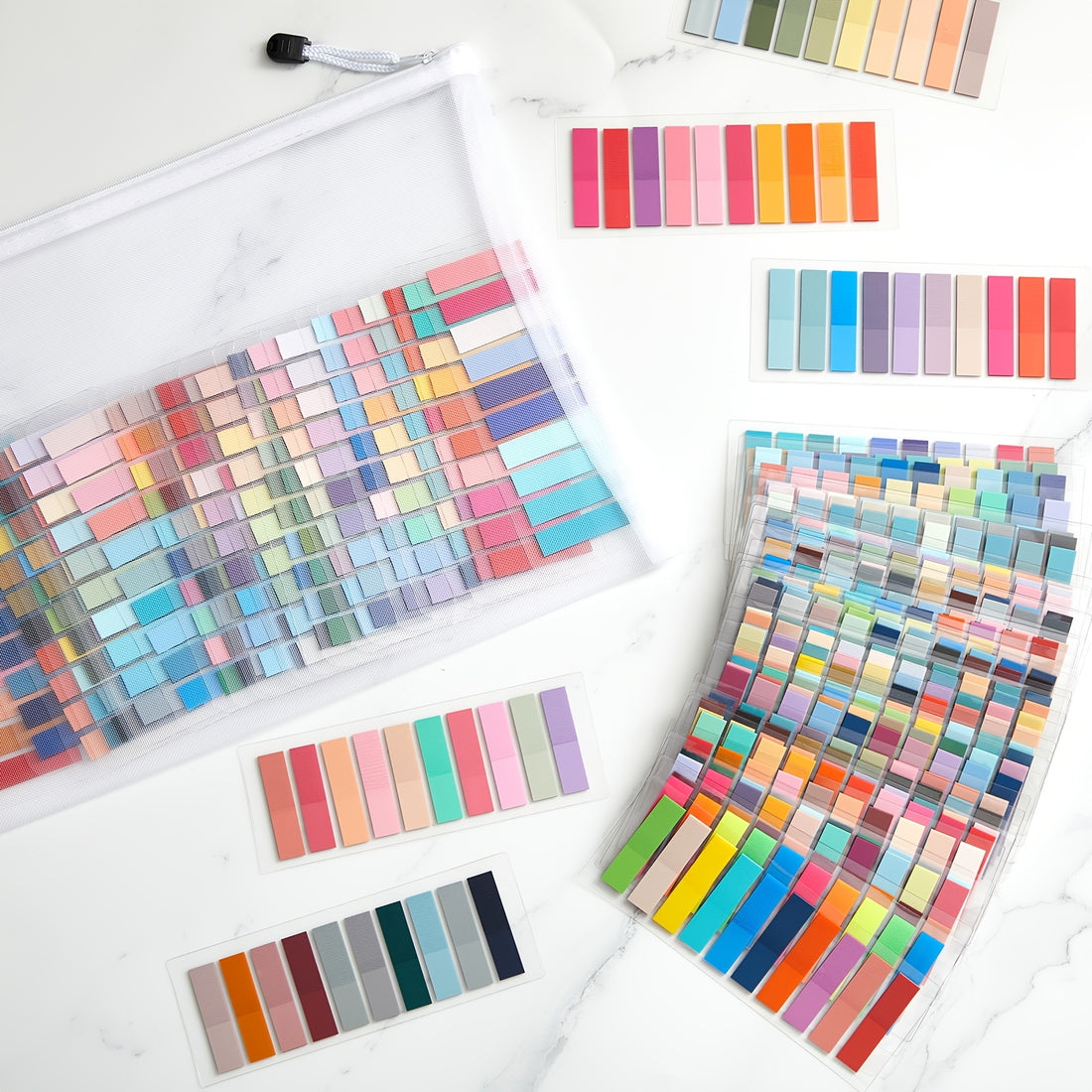 16000pcs 80 colors transparent annotation tabs