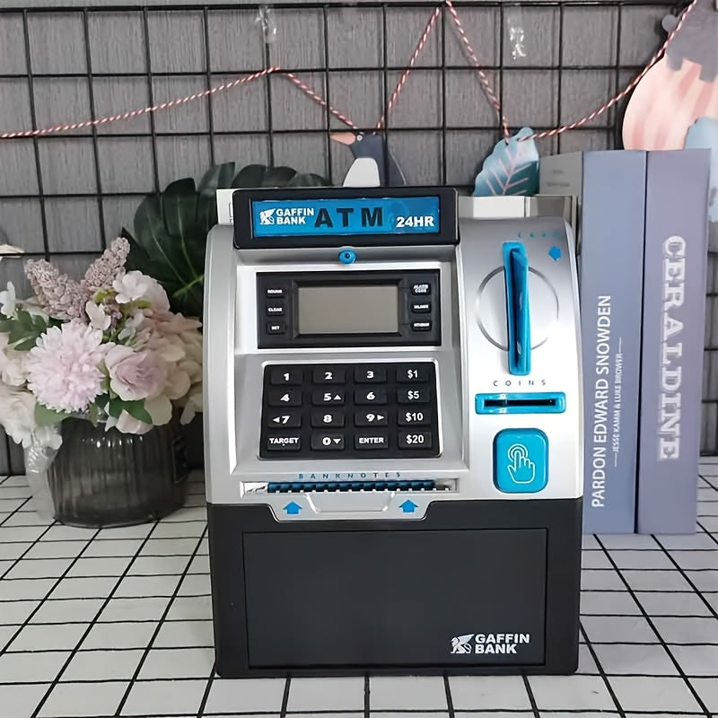 electronic bank set debit card cash scanning function