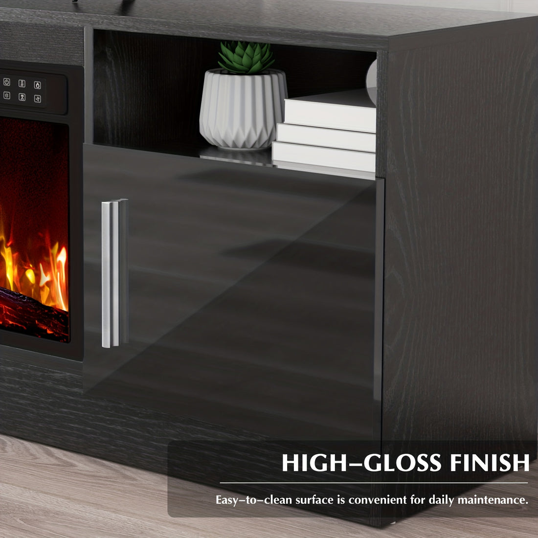 fireplace tv stand 36 fireplace 80 modern wood high