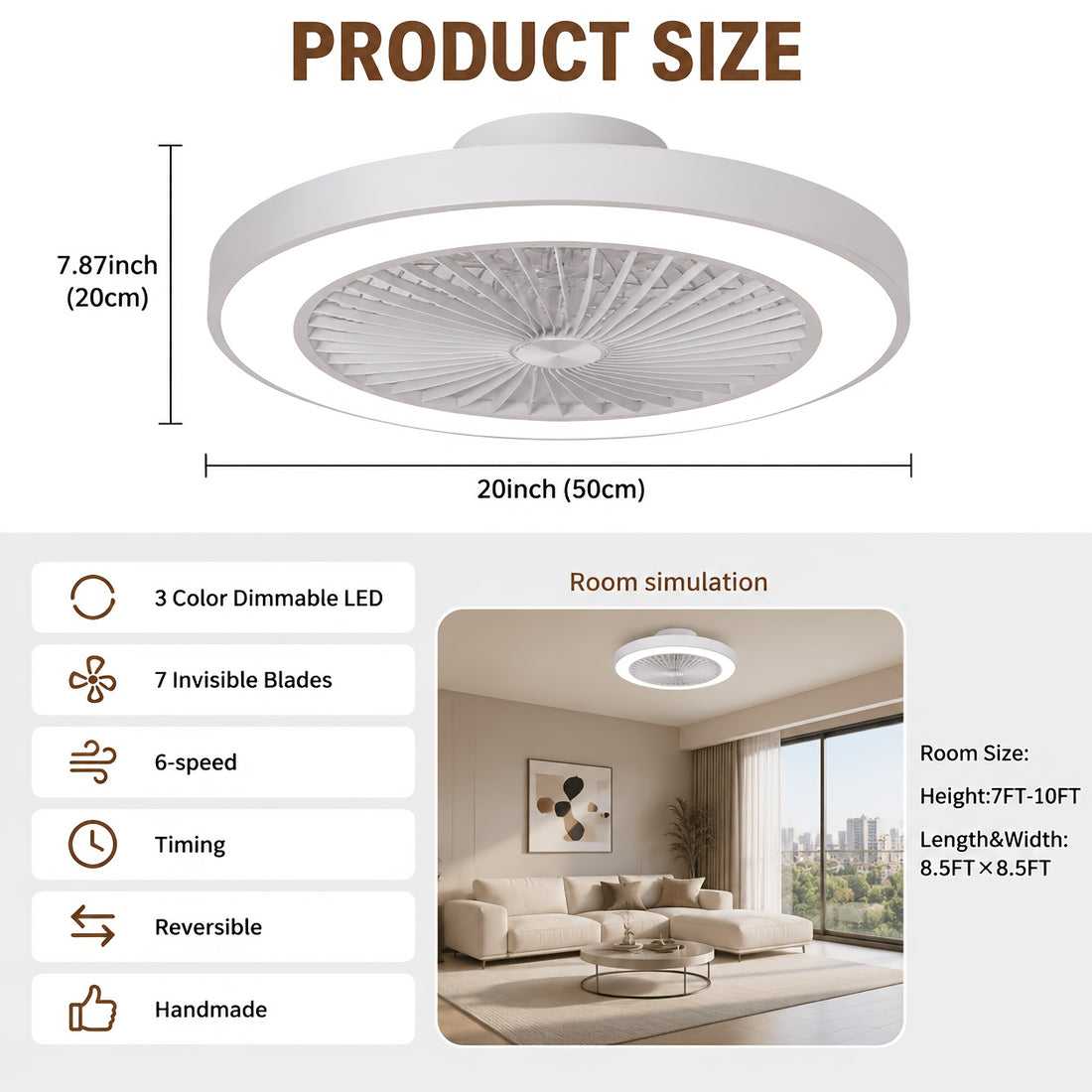 enclosed ceiling fan light remote low profile flush