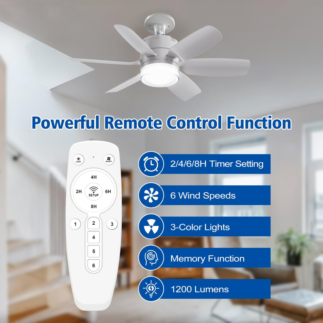 socket ceiling fans lights remote socket dimmable led