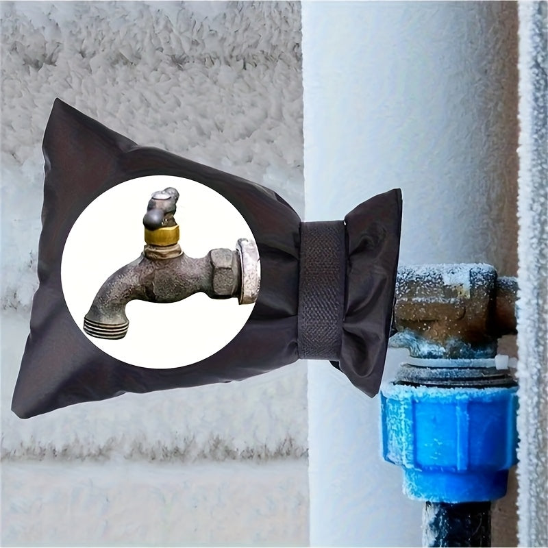 winter outdoor faucet cover 420d oxford cloth