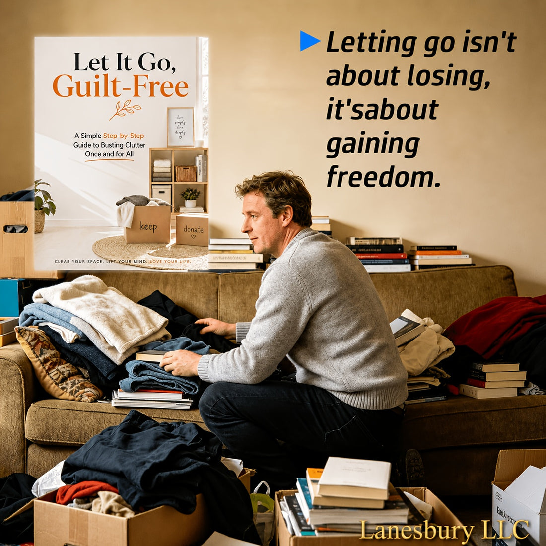 free decluttering book step home
