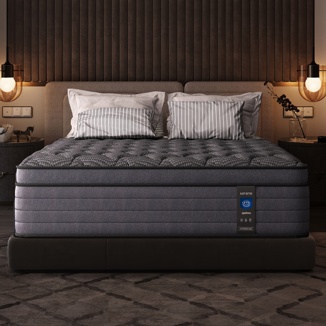 mrh 12 14 inch twin full queen foam
