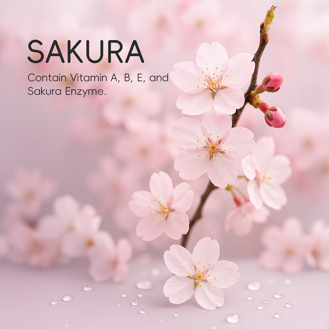 10pcs sakura skin care kit skin types day gentle