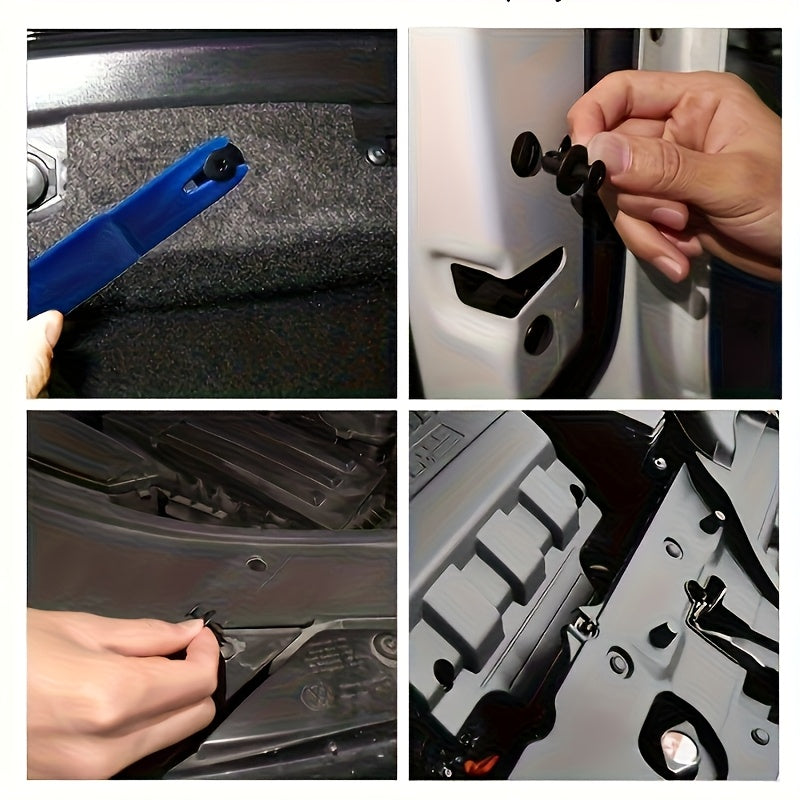 100pcs clip set door fender rivet fixing