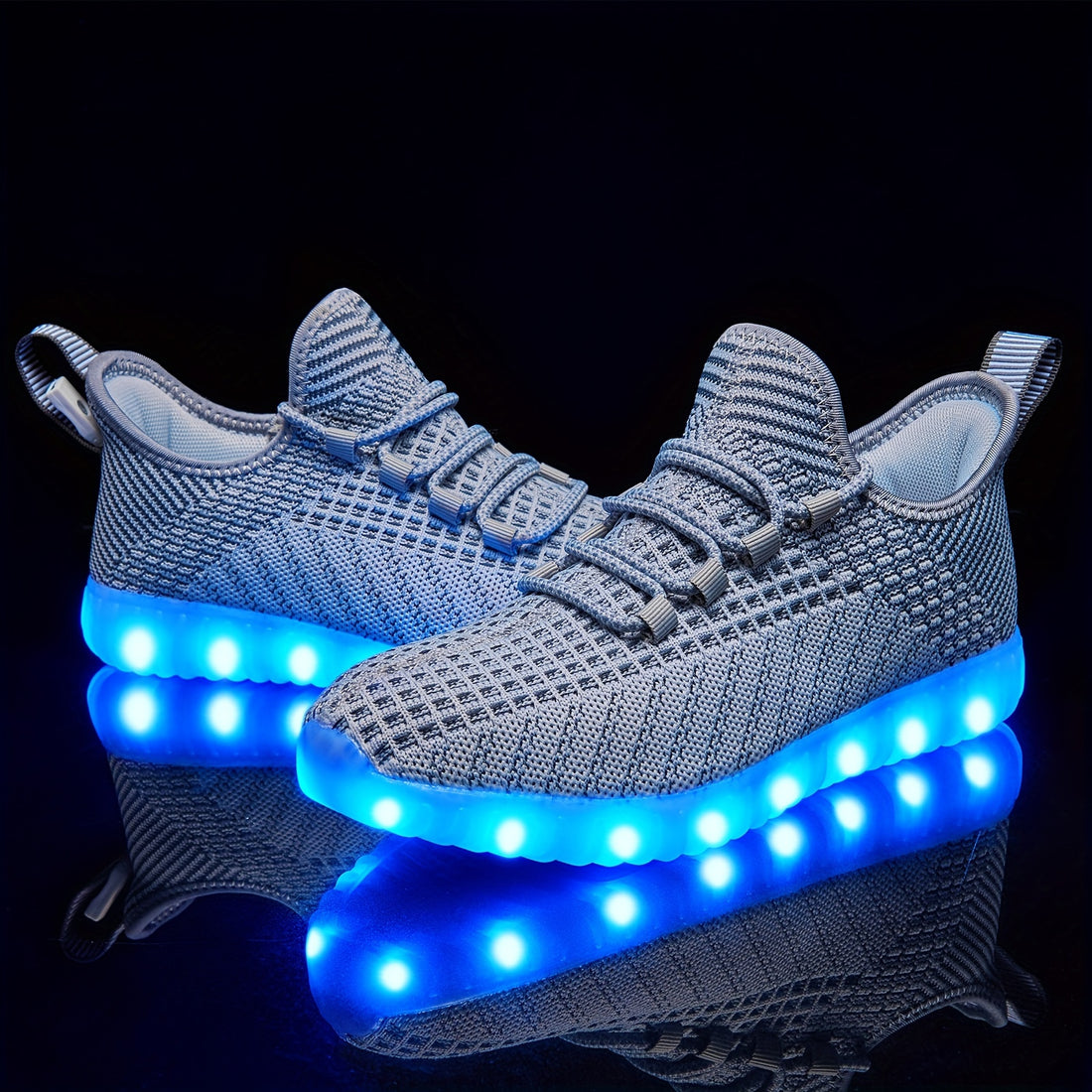 women men light shoes usb charging led shoes halloween