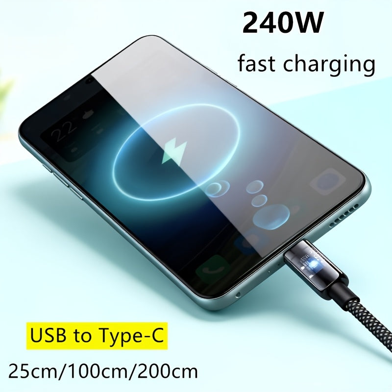 240w glow in charging cord