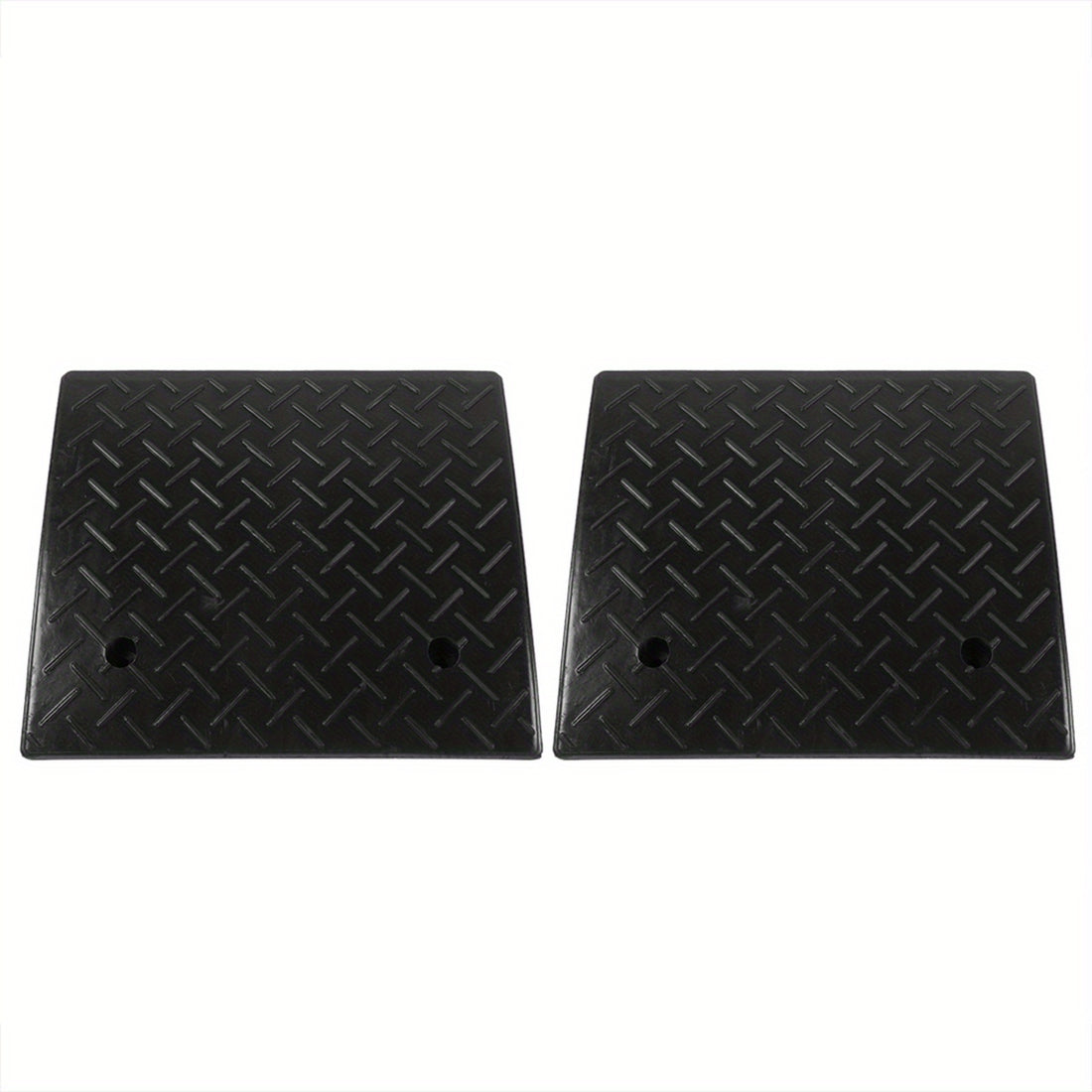 2pcs car sidewalk ramp portable ramp suitable