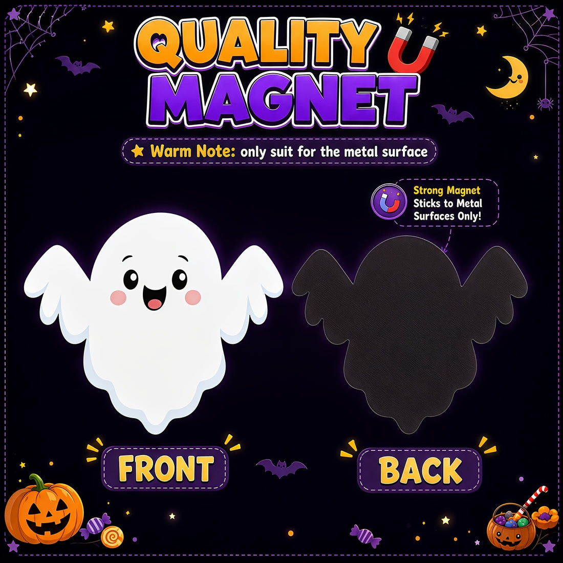 15 in dark garage door magnets luminous in
