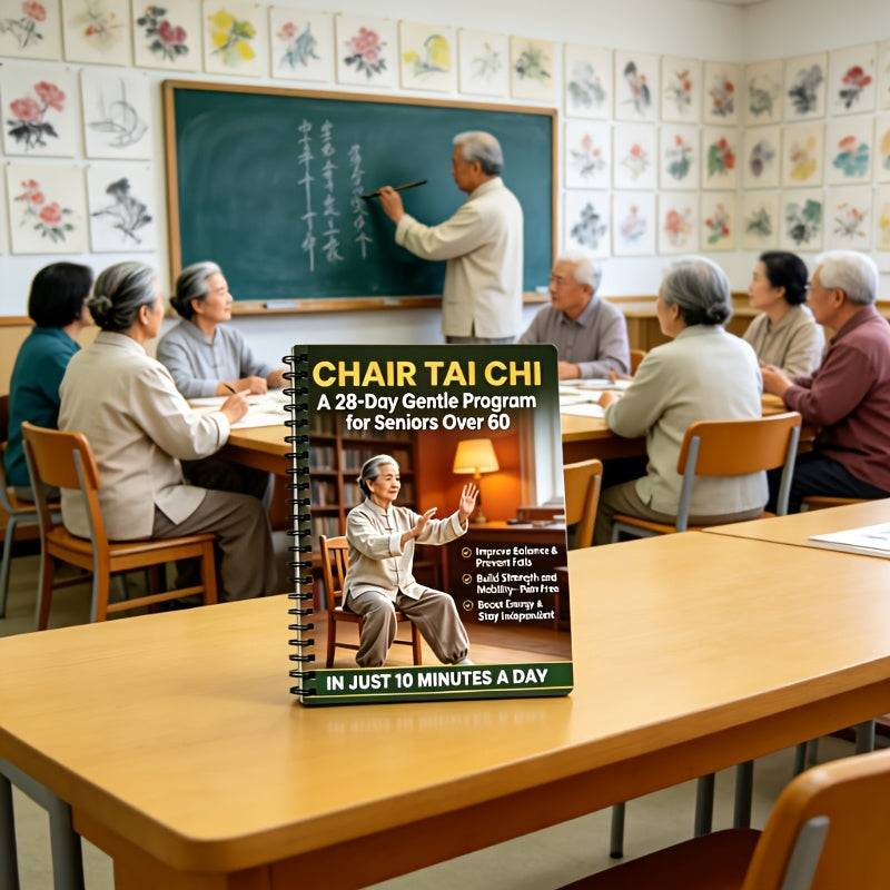 chair tai seniors 60 spiral bound exercise notebook tai