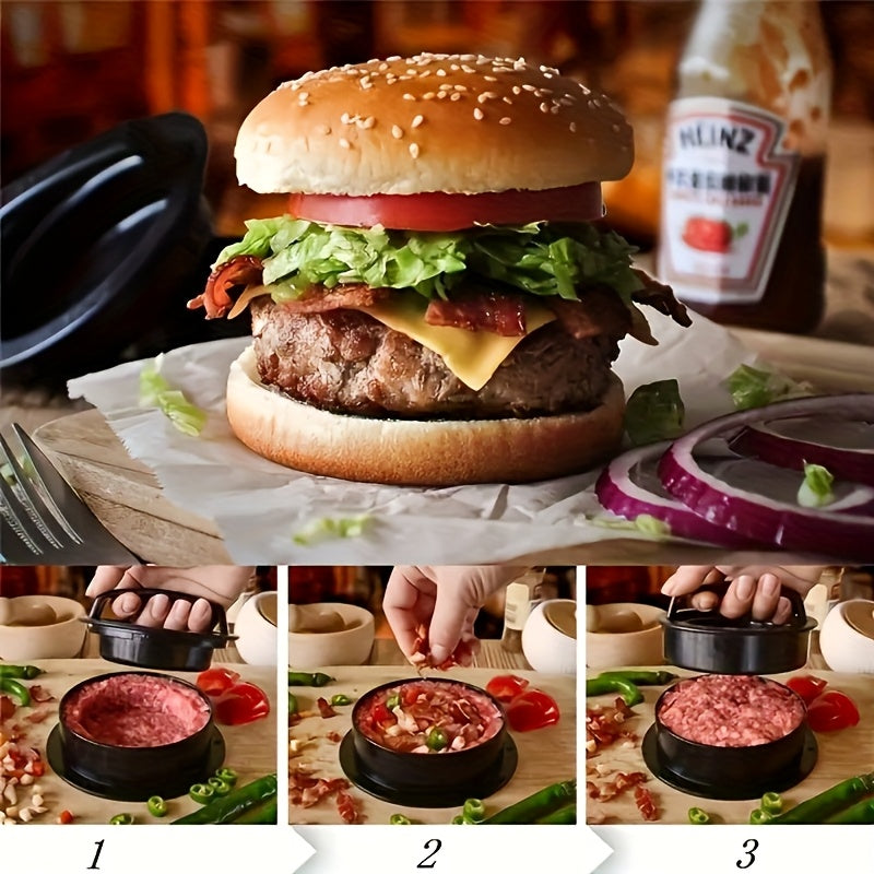 1 set hamburger press patty press press
