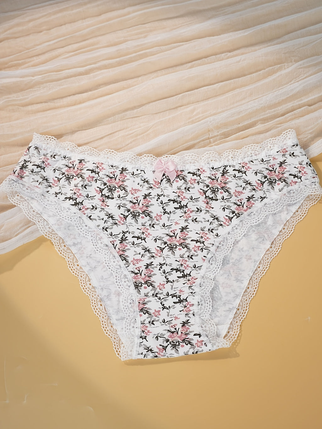 5pcs womens underwear soft breathable low   briefs