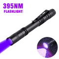1pc 395nm uv black light flashlight leak detection pet urine