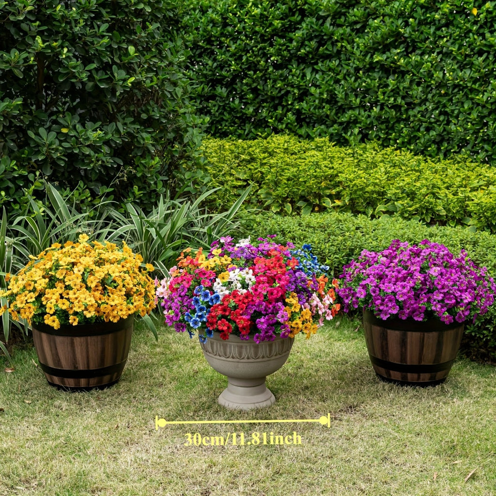 108 flowers 36 valentines   artificial eucalyptus