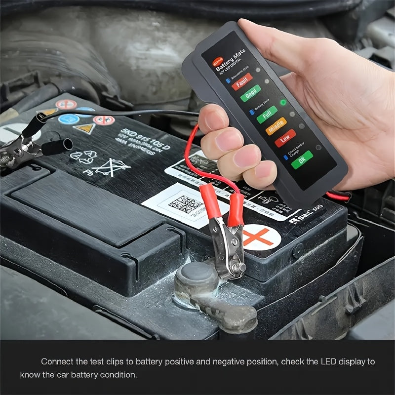 12v battery tester alternator tester automotive load tester