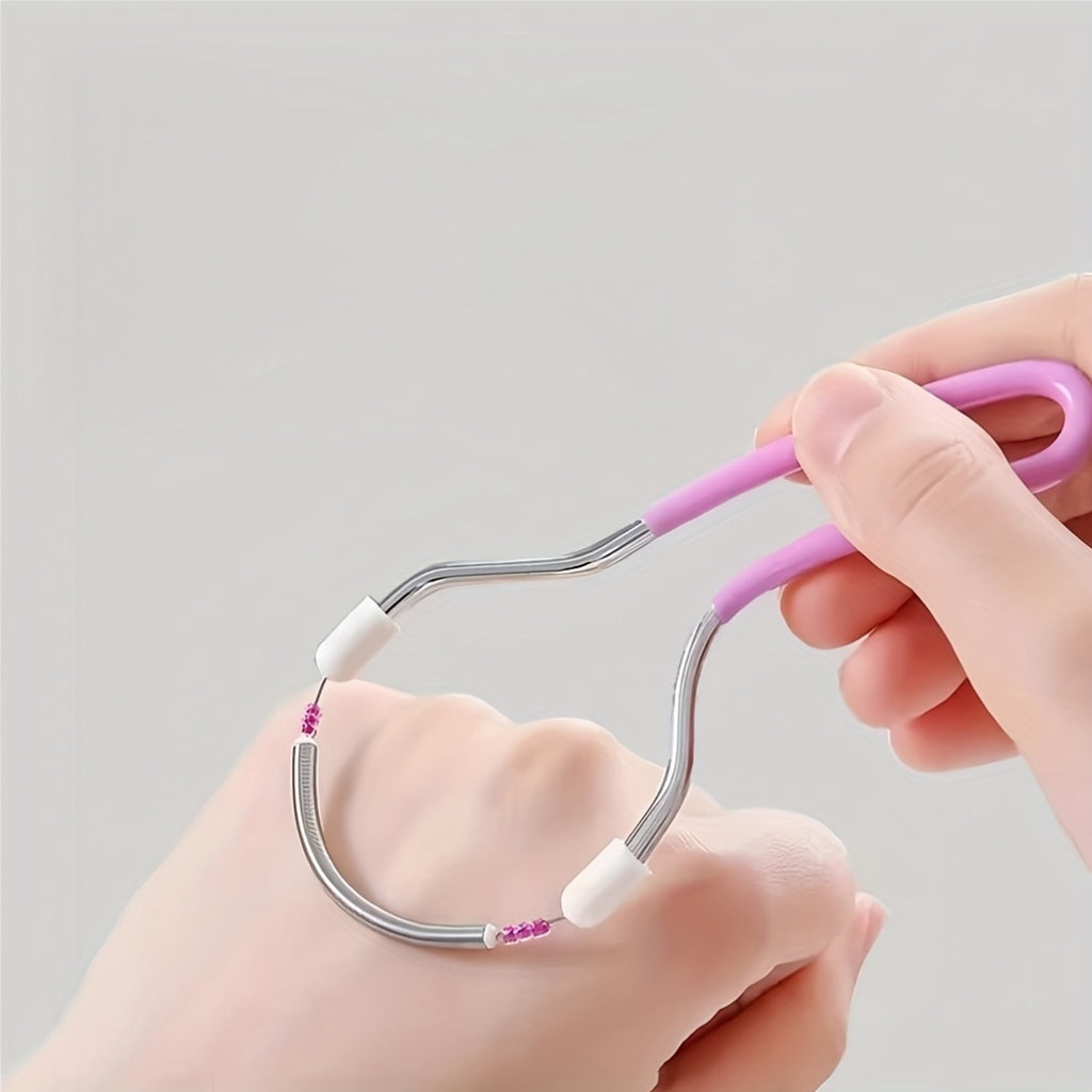 4pcs facial hair remover set spring hair removal tool womens