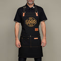 customizable pictures   heavy duty custom logo aprons