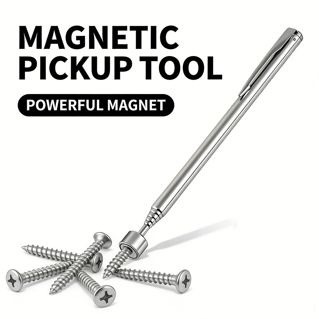 3 in 1 stainless steel telescopic magnetic tool manual iron