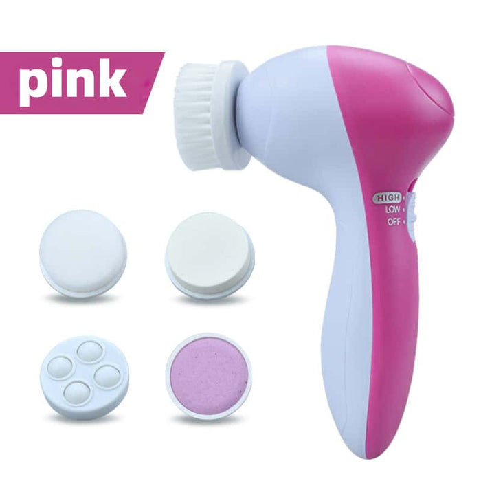 5 in 1 multifunctional facial cleansing device electric