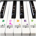 37 49 54 61 88 key piano keyboard stickers removable piano