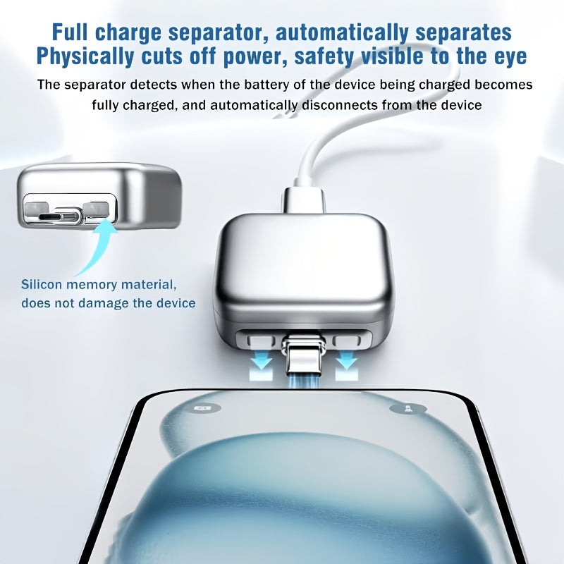 type c fast charging separator automatic power