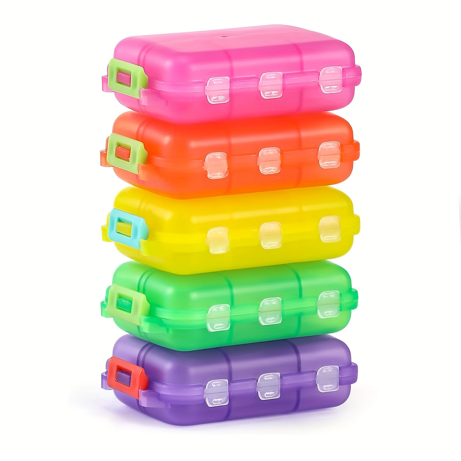 1 pack travel pill organizer 10 compartment pill case