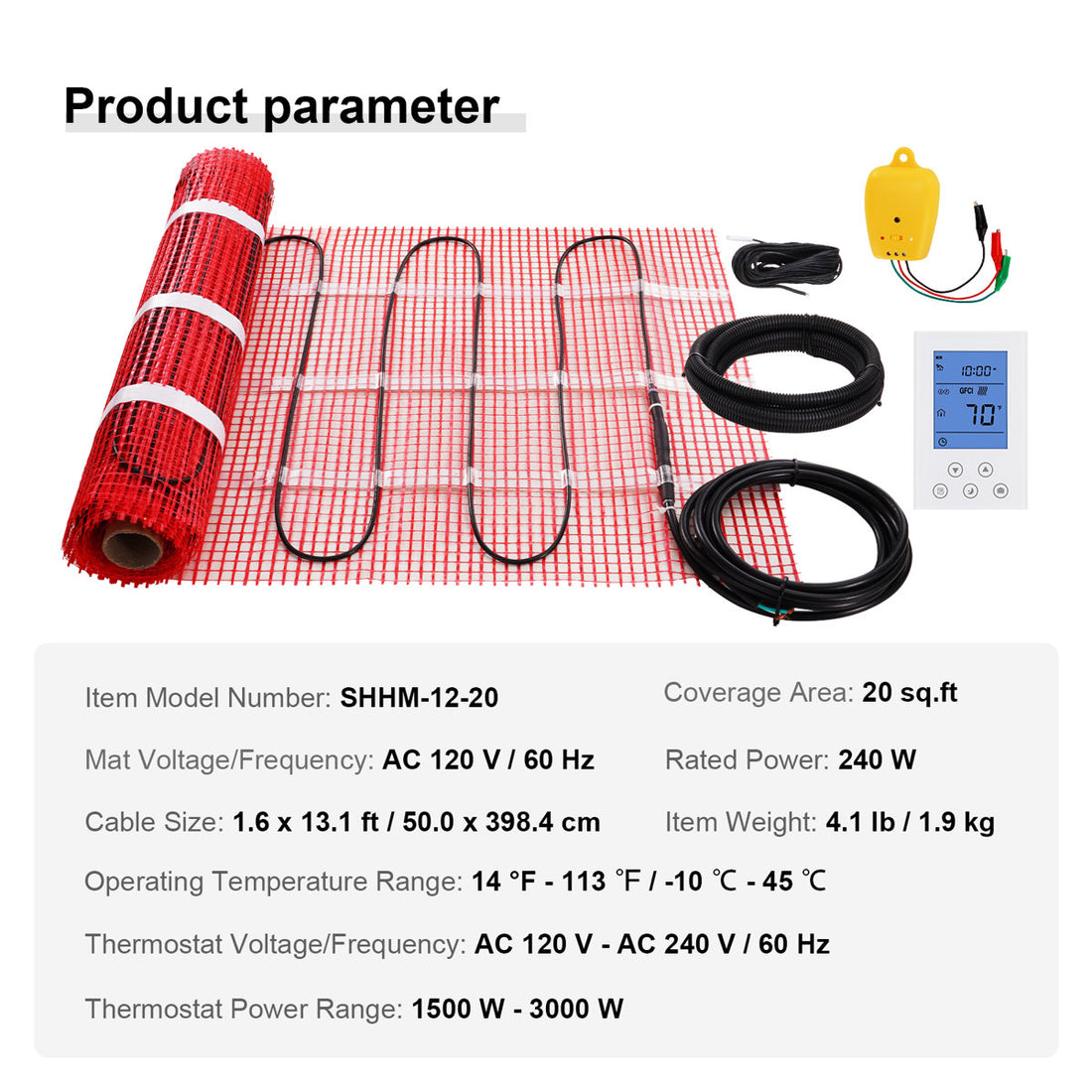 120 Volt Underfloor Heating Mat
