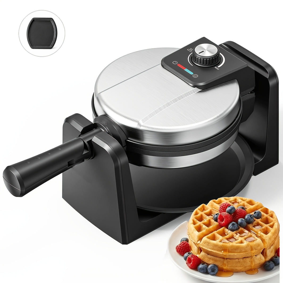 waffle maker rotating belgian waffle maker 180 flip waffle
