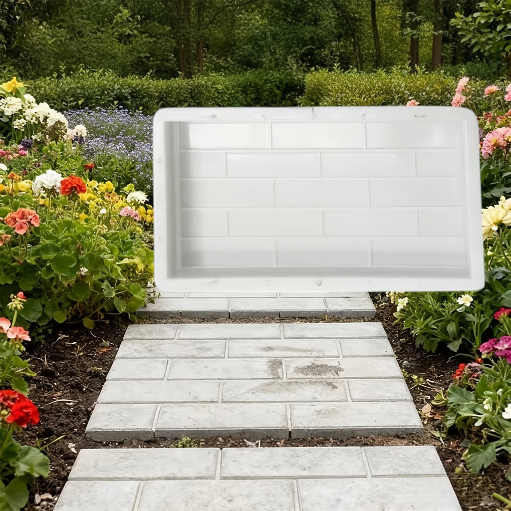 reusable heavy duty plastic concrete paving mold suitable