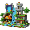 30 50 100pcs magnetic building blocks set 3d castle