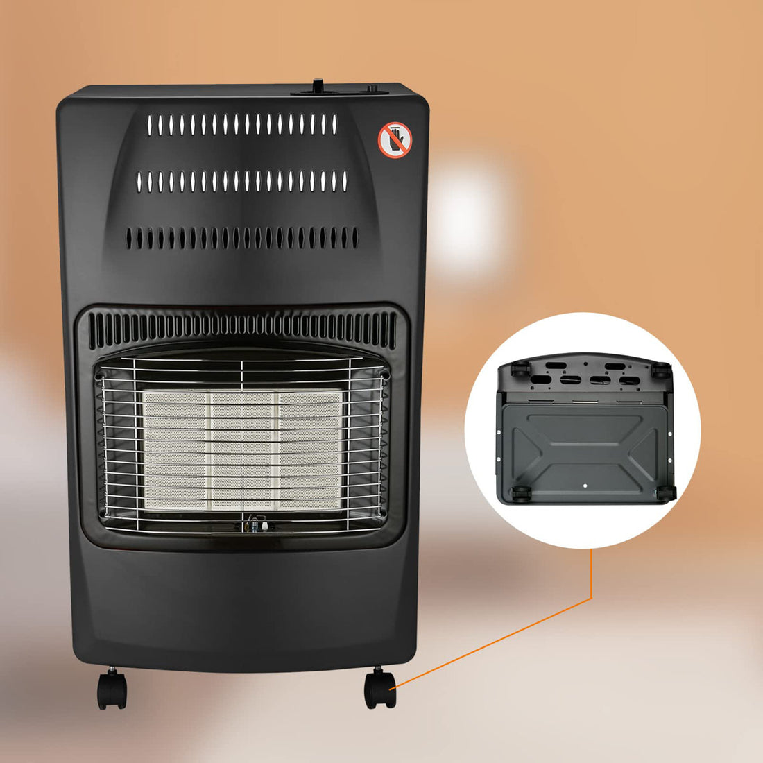14250 Propane Standing Patio Heater