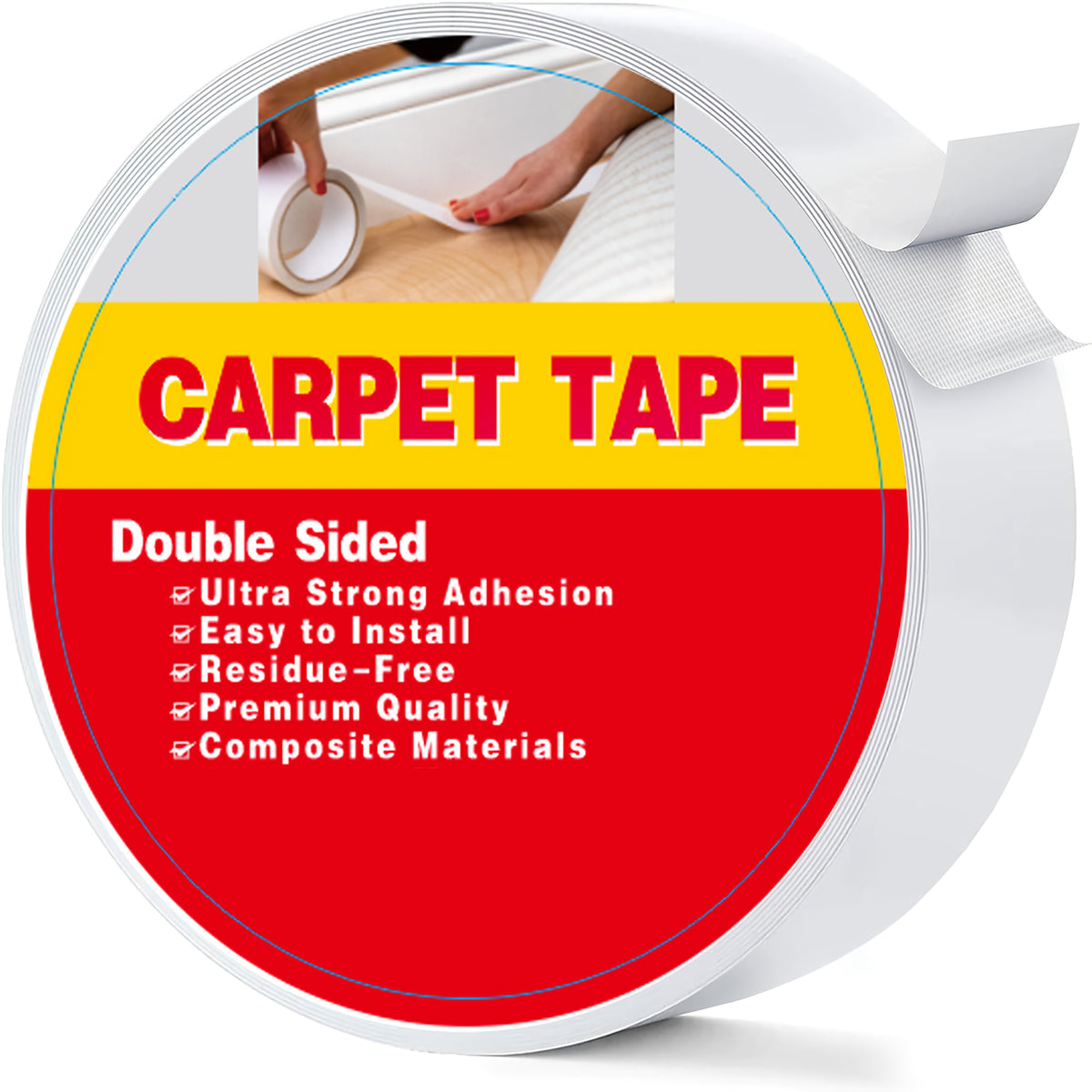 heavy duty double sided tape carpet tape 1 89 inches x 10