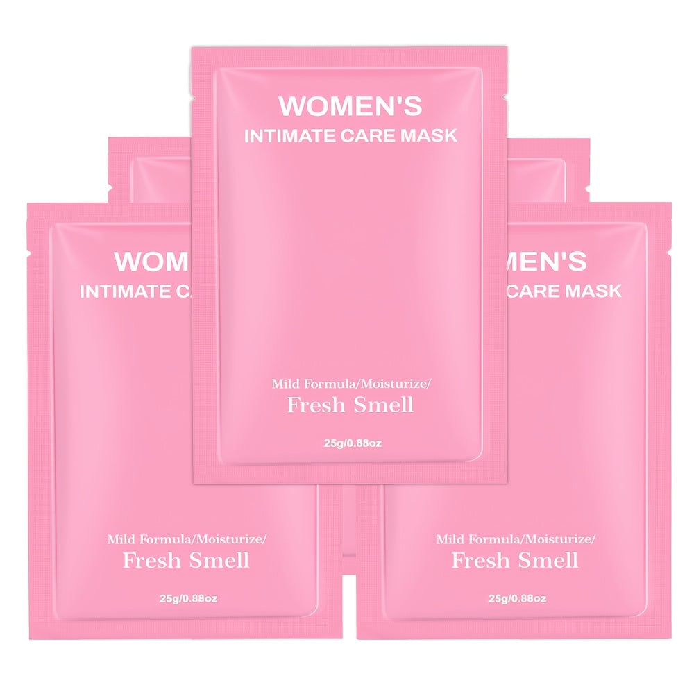 5pcs womens   mask contains   plant